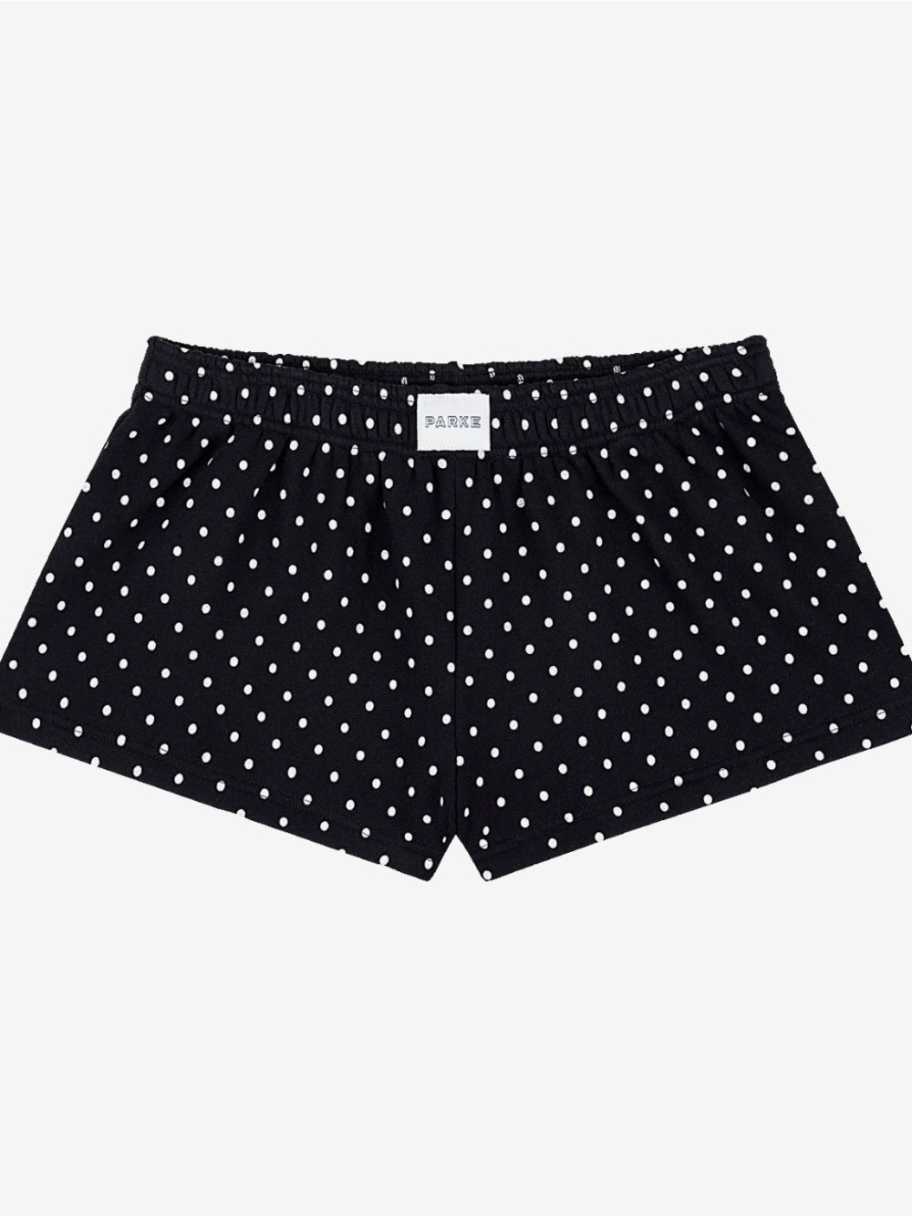 Parke Black Polka Dot Shorts XL